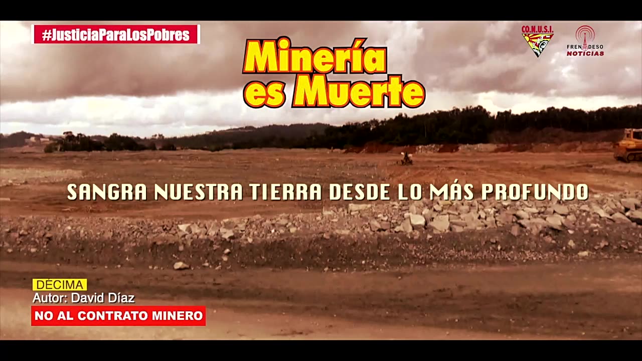 CONUSI “NO a la minería”