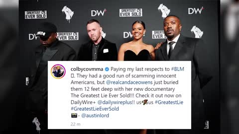 Colby Covington spotted with Kanye West at Candace Owens' film premiere