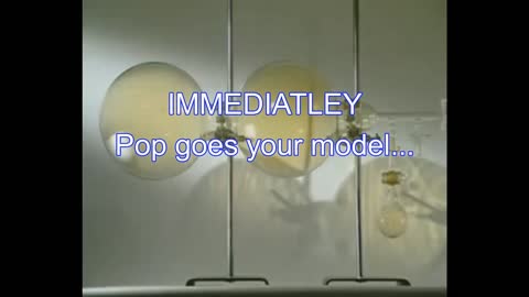 The gas in the pressurized side doesn't stay there