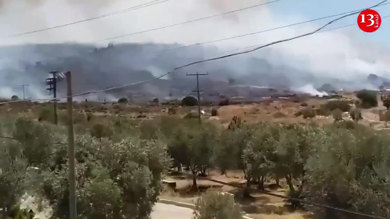 Devastating wildfires ravage Türkiye’s coastal regions