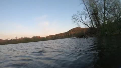 Throwing Chatterbaits From Float Tube