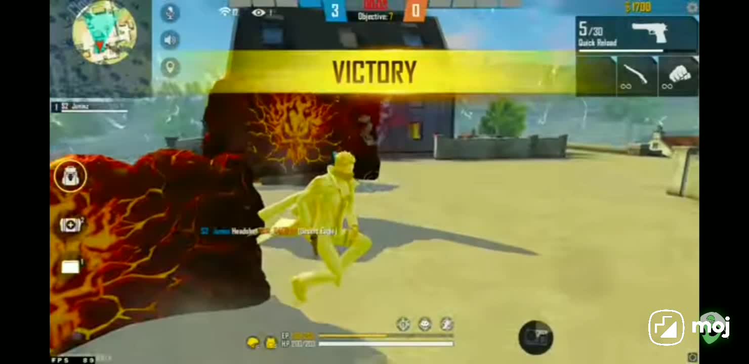 Who playing free fire.please see my gameplay