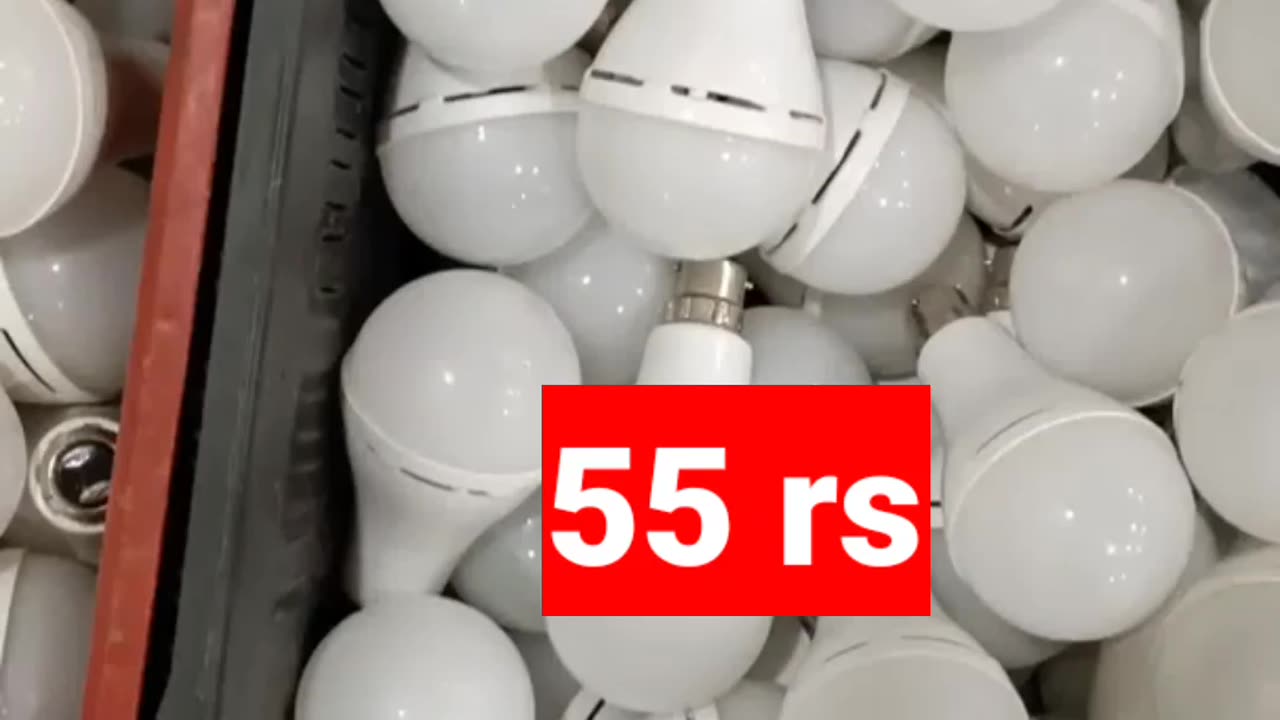 Rechargeable bulb 55 rs only