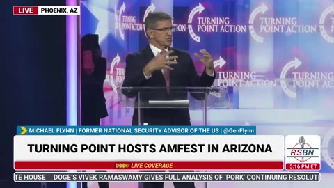 FULL SPEECH: Michael Flynn at TPUSA's America Fest Conference! - 12/20/2024