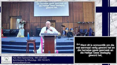 Emmanual Duncanville Church, South Africa, Afrikaans Service 9/24/23