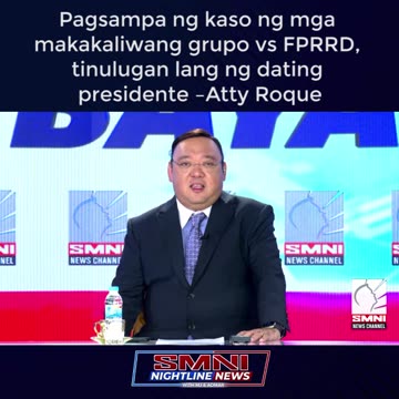 Pagsampa ng kaso ng mga makakaliwang grupo vs FPRRD, tinulugan lang ng dating presidente –Atty Roque