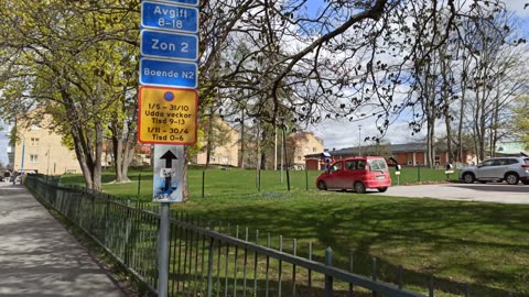 Promenad från Olaus Petri kyrka i Örebro 2 Maj 2022