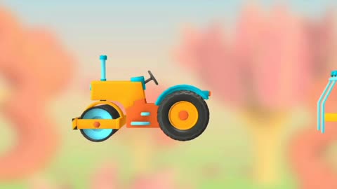 Road Roller Cartoon Video