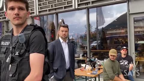 Jack Posobiec detained by Davos 'Secret police'.. probably on the instructions of the WEF..