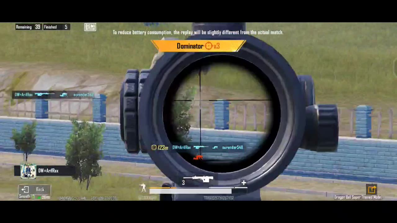 Full squad wipe with AMR sniper rifle.