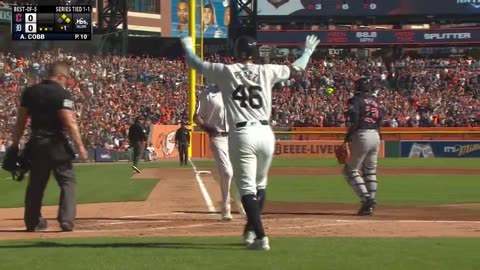 MLB - Riley Greene puts the Tigers on the board first in Game 3!