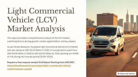 How big is the light commercial vehicle market? -Straits Research