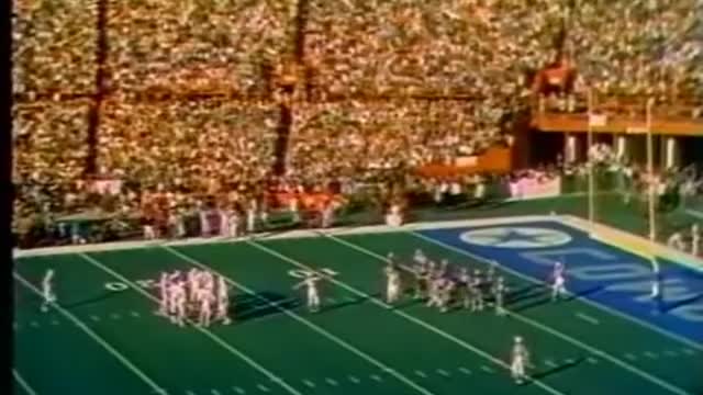 1971-01-17 Super Bowl V Baltimore Colts vs Dallas Cowboys