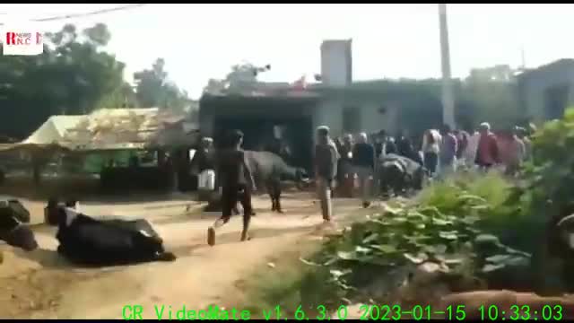 प्रधान के काले सच पर पड़ा सरकारी छापा pradhan ke ghotala ka jach soru #gonda #rncnews