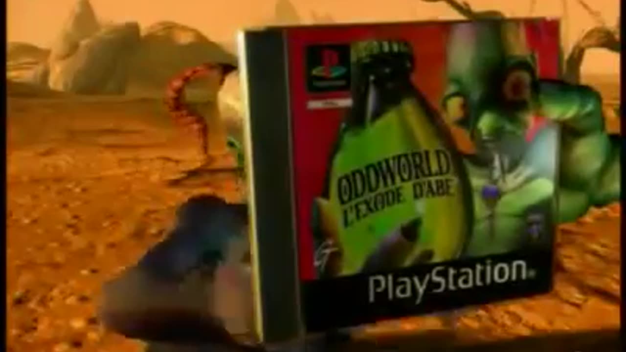 Oddworld: L'exode d'Abe - Pub TV FR (1998, PS1)