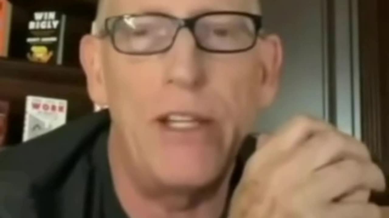 Scott Adams - The guy who is behind in the polls refuses to campaign