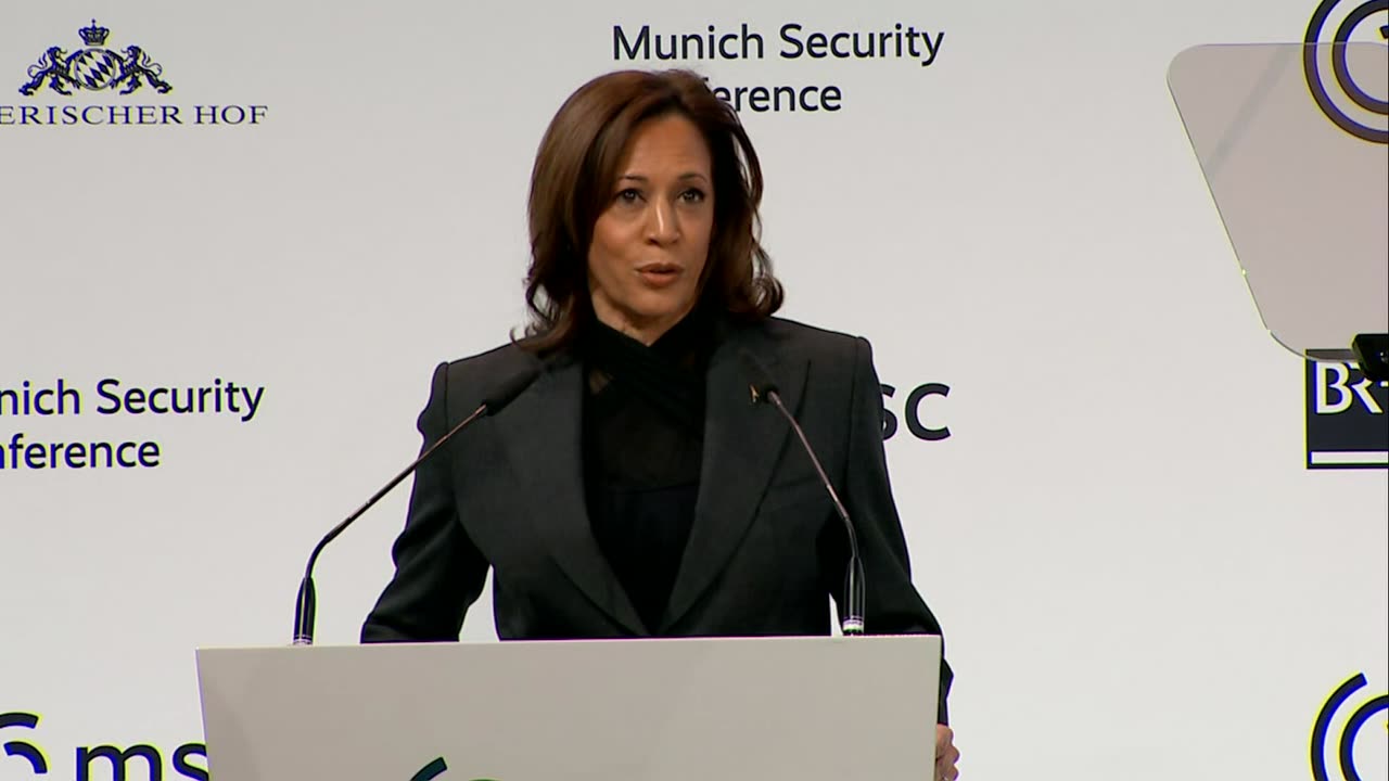 VP Harris says Russia has committed crimes against humanity