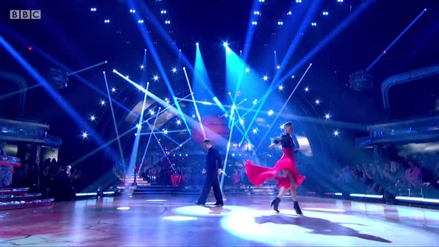 Chris and Karen Paso Doble to Run Boy Run - Week 10 BBC Strictly 2019