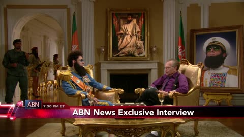 THE DICTATOR - Larry King Interview