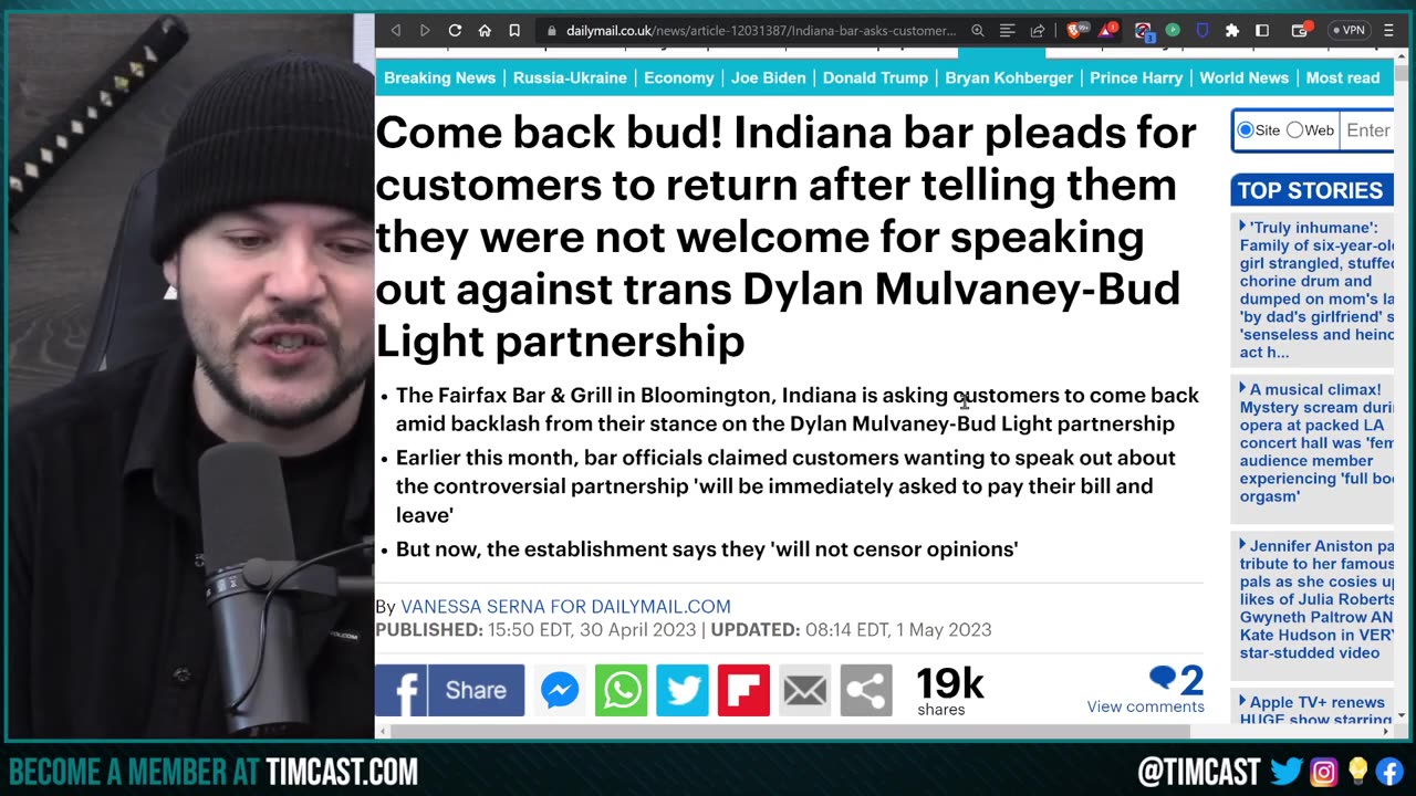 Defending Bud Light BACKFIRES, Bar APOLOGIZES For Defending Dylan Mulvaney, Anheuser DOUBLES DOWN