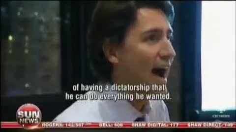 TRUDEAU - CHINA IS MY IDEAL MODEL COUNTRY