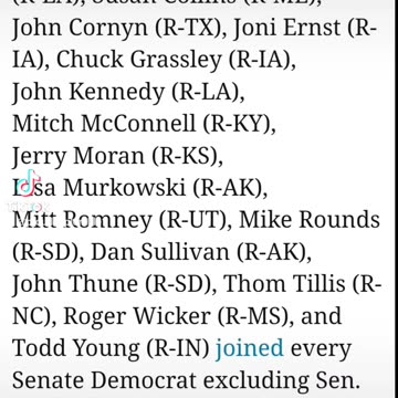 12 R's who voted to send 60B to Ukraine