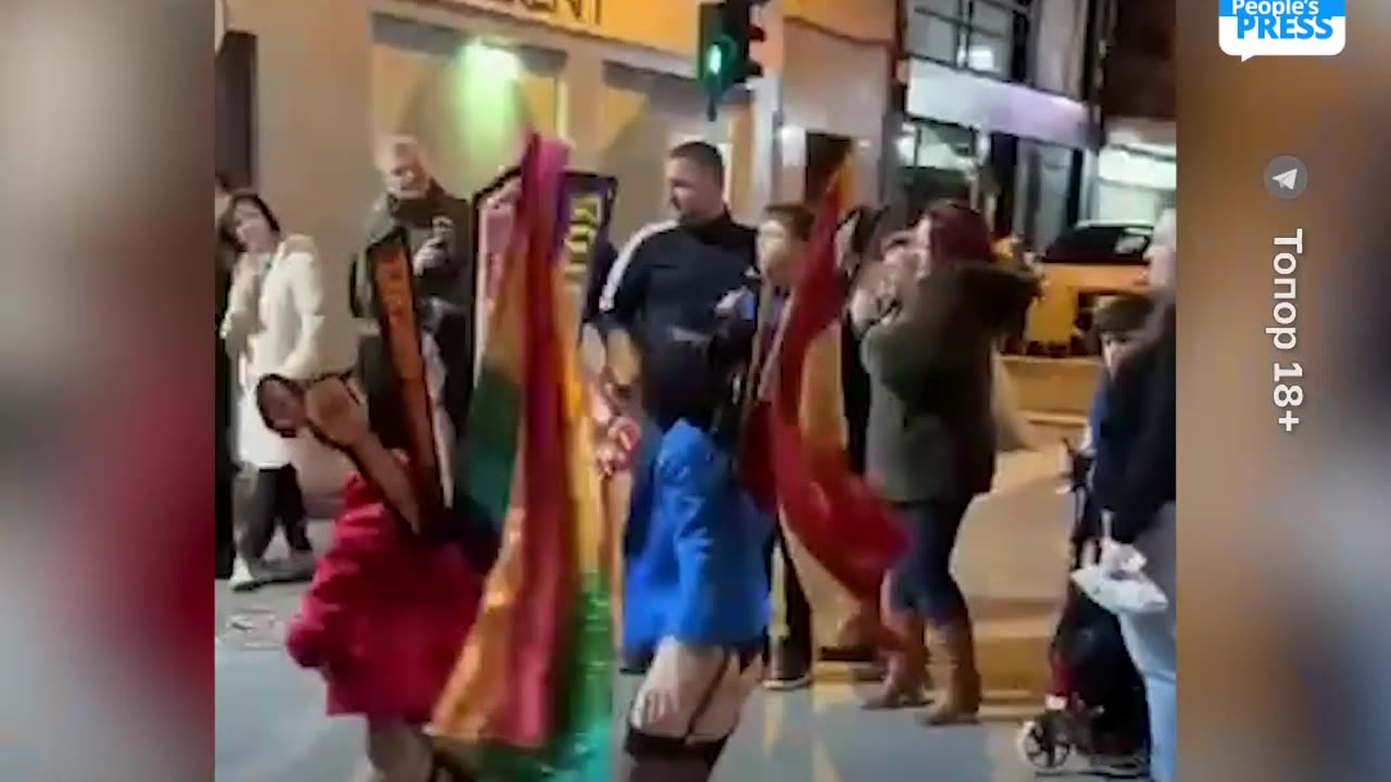 CHILDREN'S LGBT 😡CARNIVAL IN SPAIN