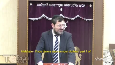 Melabain - If you have a stain on your clothes - part 1 of 2. Video #24