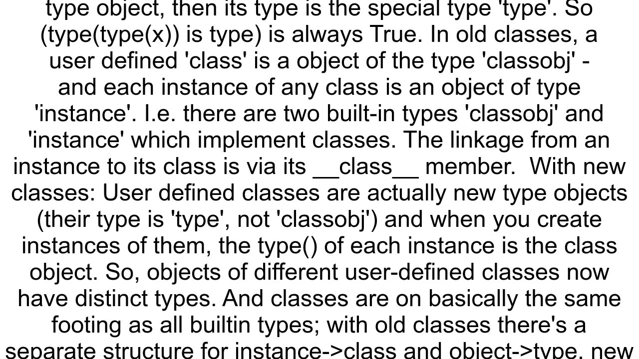 Difference between object and instance in python