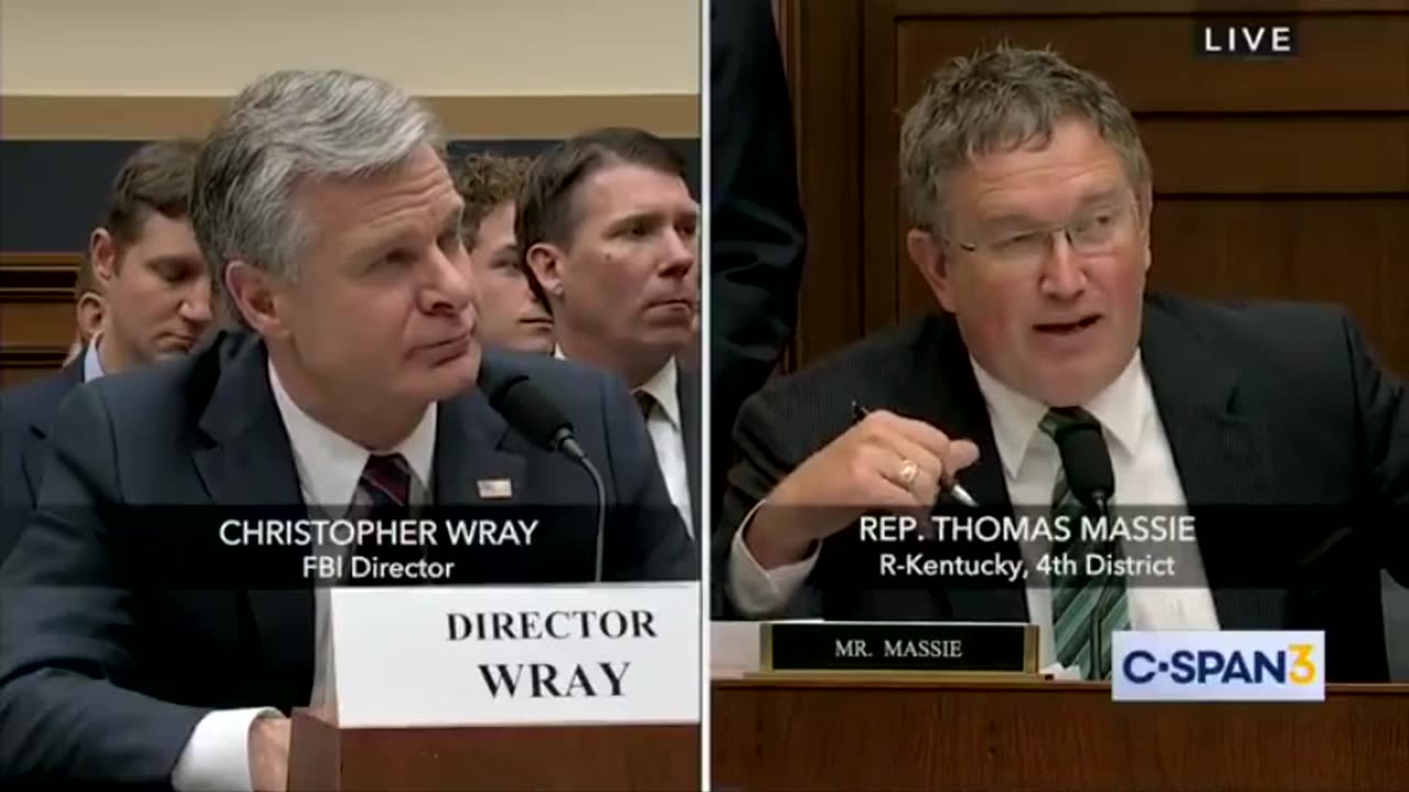 FBI Director Wray Gets EXPOSED For January 6 Pipe Bomber