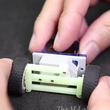 Convert Container Truck 1_32 to RC The H Lab