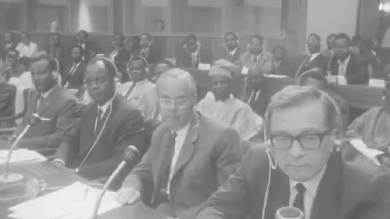 Ghana Prime Minister Dr. Kofi Busia Attends the International Labour Organization (ILO) | 1968