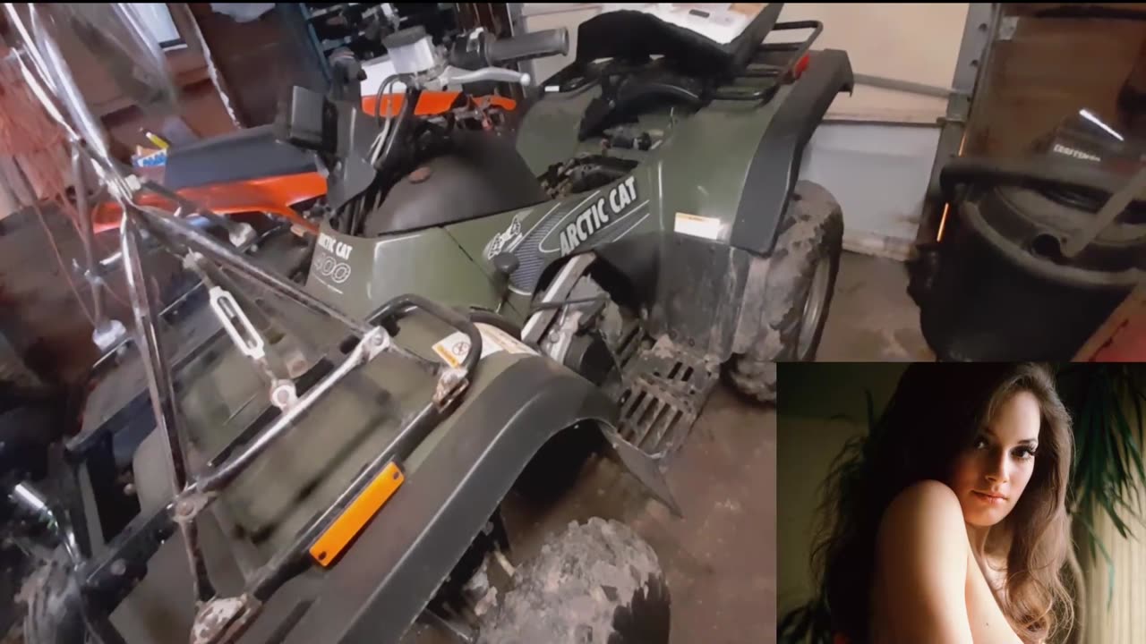 arctic cat 400 4x4 in for repair 2