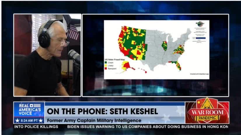 Ex Army Captain of Intelligence states 2020 election has major flaws