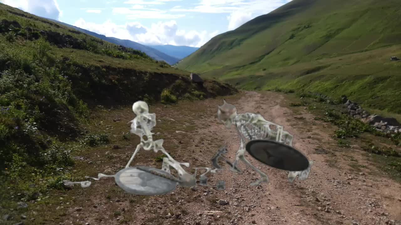Skeletons come to life