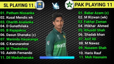 Asia Cup 2022 Final Match Sri Lanka vs Pakistan Match both team final playing 11 SL vs PAK