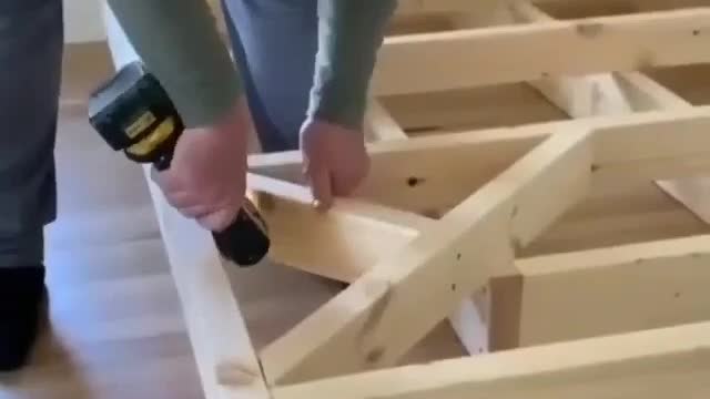 Diy unique bed frame