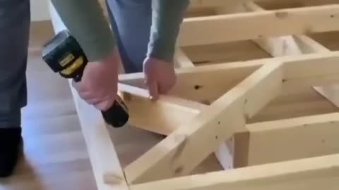 Diy unique bed frame