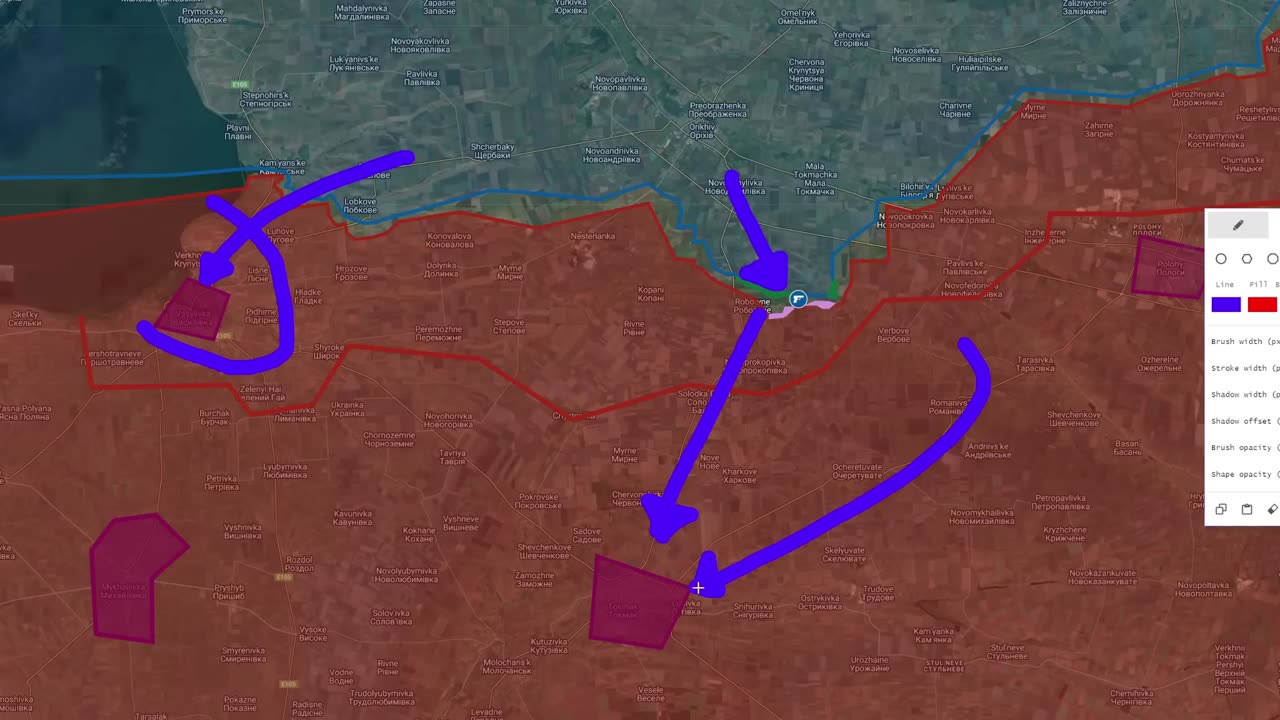 Ukraine's main Offensive Push