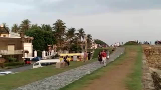 Galle fort built by Hollander