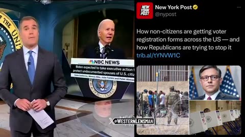 LEFT: Today, NBC reports Biden mass-amnesty scheme to be officially announced...