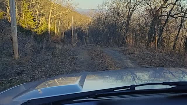 Driving the treacherous look out mountain road part 1