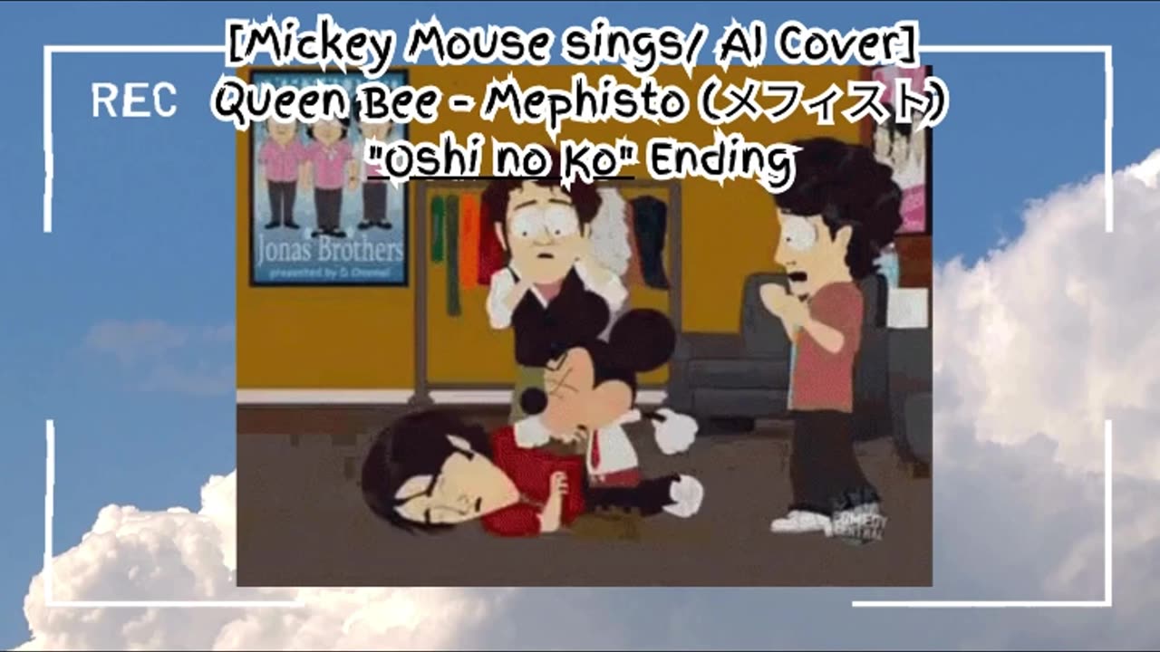 [Mickey Mouse sings/AI Cover] Oshi no Ko Ending QUEEN BEE - Mephisto