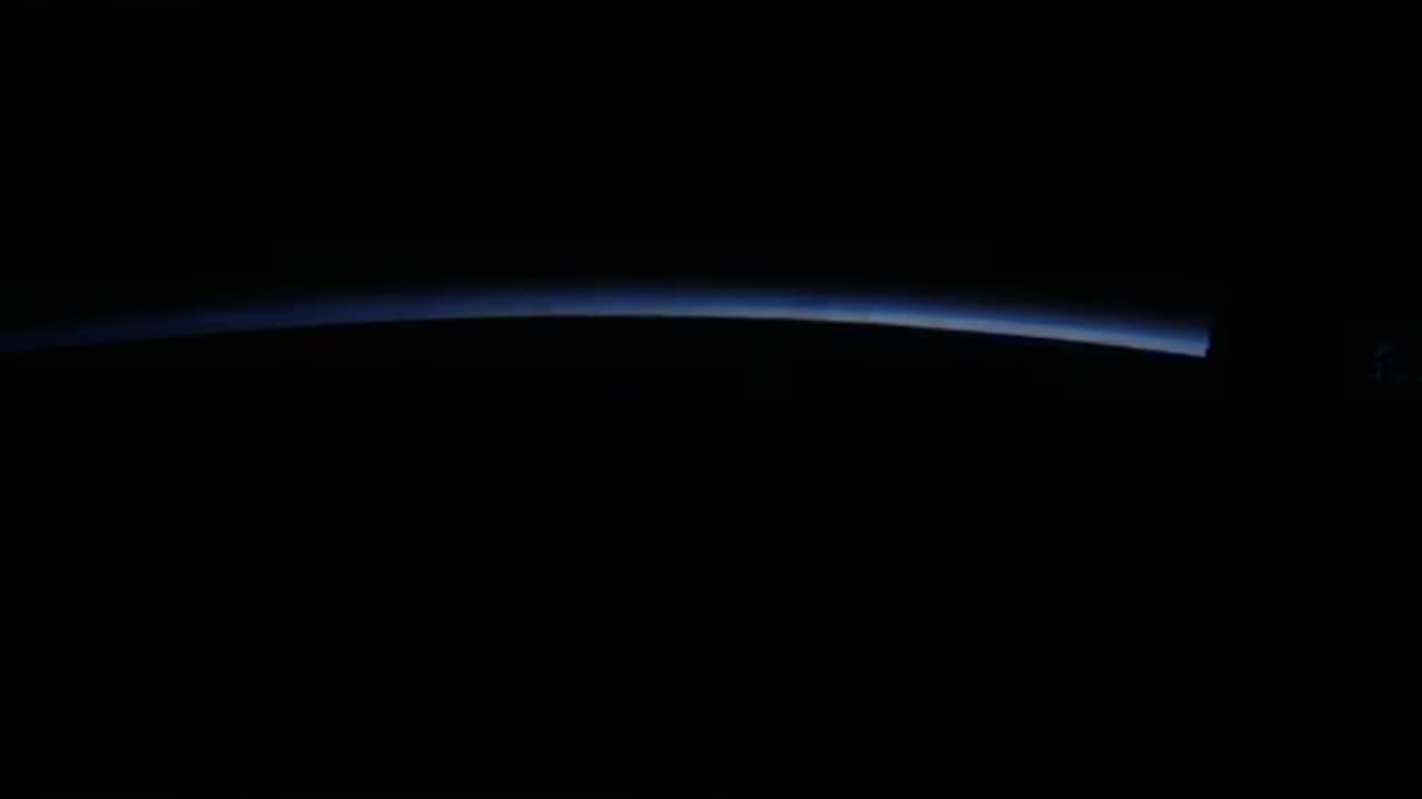 Beautiful view in earth from nasa space station