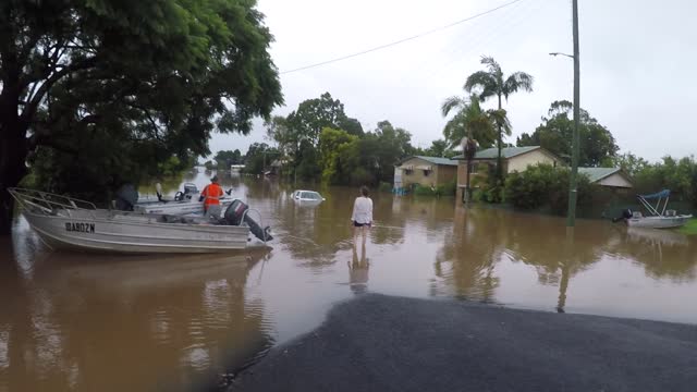 Coraki floods Evening of 28th February 2022