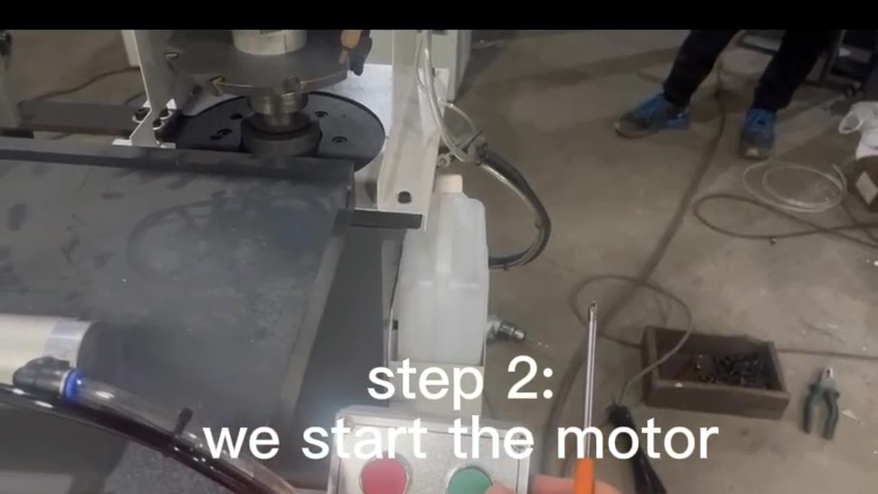 How to use end milling machine #aluminum #milling #window #factory #pvc