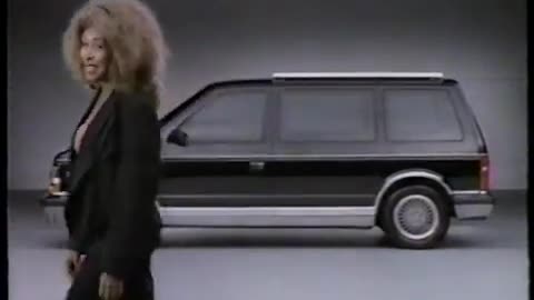 December 20, 1989 - Tina Turner for the Plymouth Voyager