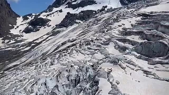 Snowscape in Switzerland