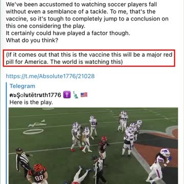 Damar Hamlin Drops on Live TV