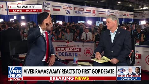 Vivek Ramaswamy reflects on debate performance: 'It was fun'